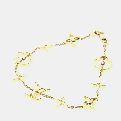 Louis Vuitton Monogram Yellow Gold (18K) Charm Bracelet
