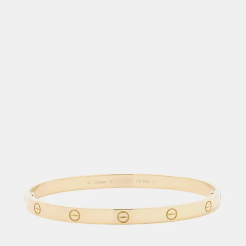 Cartier Love 18K Yellow Gold Bracelet