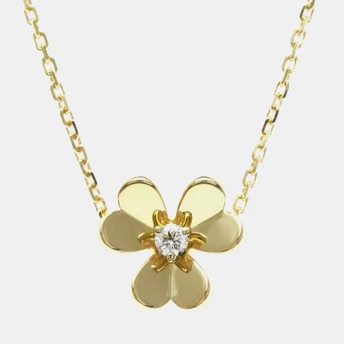 Van Cleef & Arpels Frivole 18K Yellow Gold Diamond Bracelet