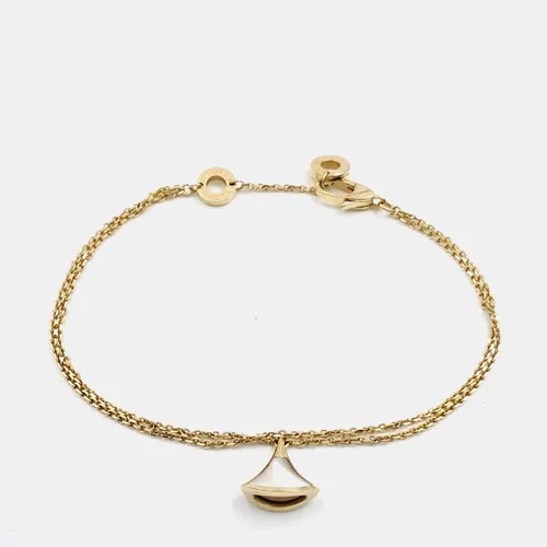 Bvlgari Divas' Dream CL857876 18k Yellow Gold Mother of Pearl Bracelet
