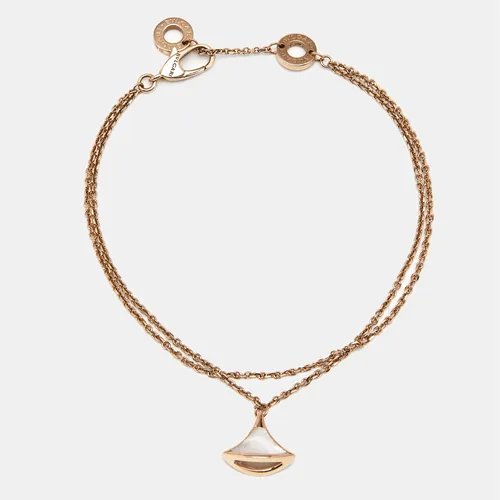 Bvlgari Divas' Dream Mother of Pearl 18k Rose Gold Bracelets SM