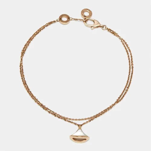 Bvlgari Divas' Dream Mother of Pearl 18k Rose Gold Bracelets ML