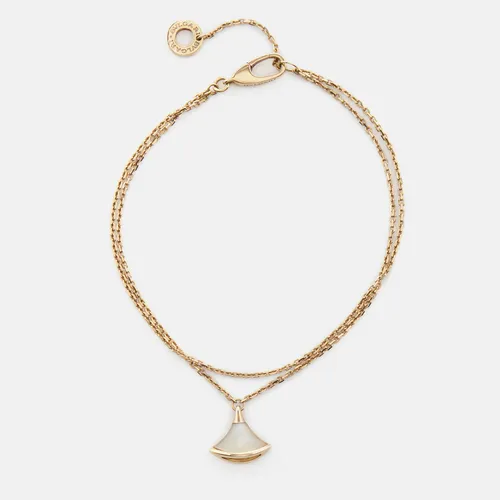 Bvlgari Divas' Dream Mother of Pearl 18k Rose Gold Bracelet SM