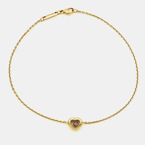Chopard Happy Diamonds Icon 18k Yellow Gold Bracelet