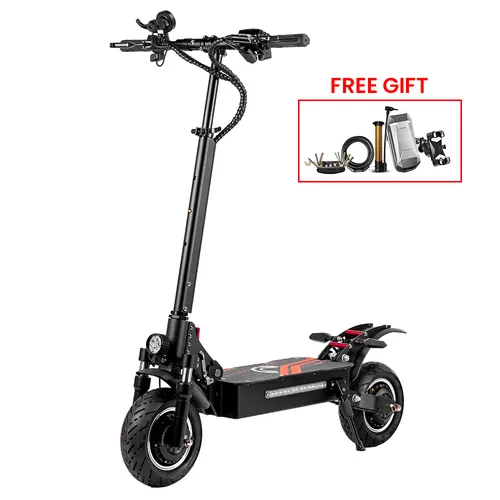 BOYUEDA Q7 Pro Electric Scooter, 2*1600W Motor, 52V 19AH Battery, 10-inch Tire, 70km/h Max Speed, 70km Range, Dual Hydraulic Disc Brakes, Front Hydraulic Shock Absorber & Rear Spring Shock Absorber