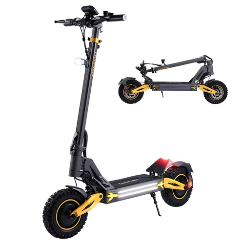 TWOFISH TW4 PRO Electric Scooter, 2*1000W Motor, 60V 23Ah Battery, 12 inch Tires, 72km/h Max Speed, 55km Range, Front and Rear Spring Shock Absorbers, LCD Display