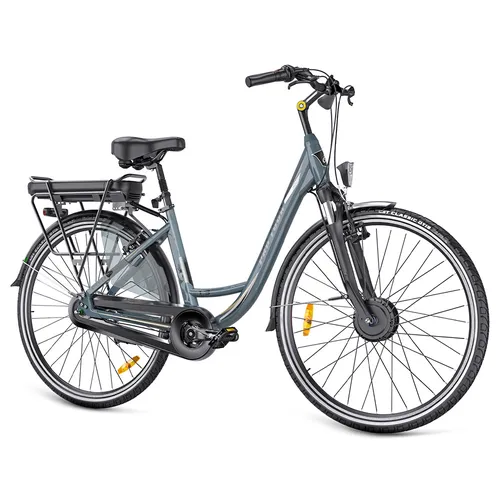 CITY 1.3-20 Electric Bike, 250W Motor, 37V 14Ah Battery, 700*40C Tires, 25km/h Max Speed, 45km Range, Front & Rear Mechanical Disc Brakes, Shimano 7-speed