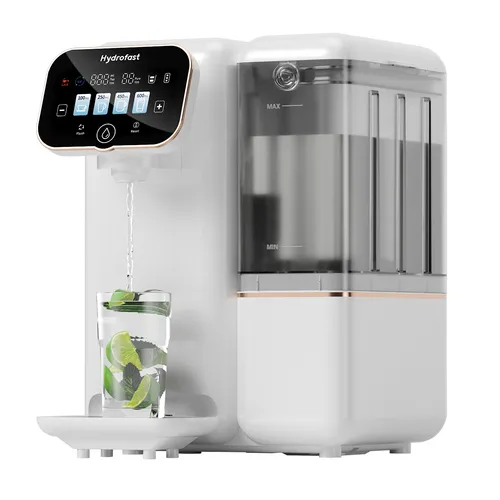 Hydrofast B100 Countertop Water Purifier, Room Temperature, Reverse Osmosis Water Filter for Home, Office