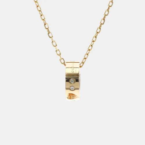 Gucci Icon Amor 18k Pink Gold Necklace