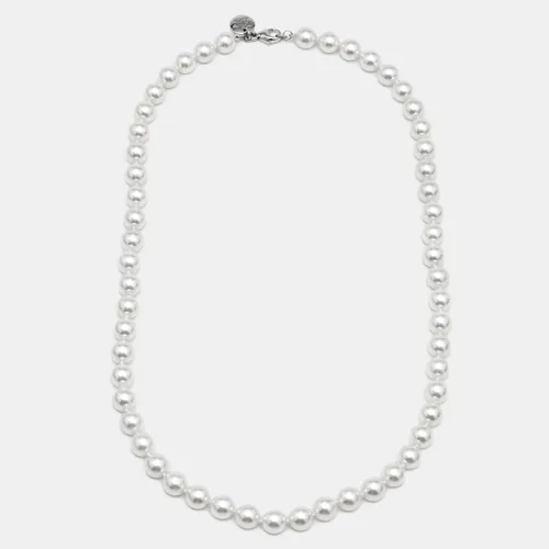 Tiffany & Co. Tiffany Essential Pearls Cultured Pearl 18k White Gold Necklace