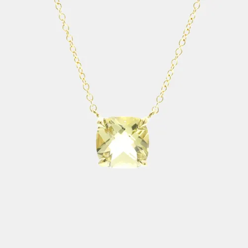 Tiffany Sparklers 18K Yellow Gold Quartz Necklace