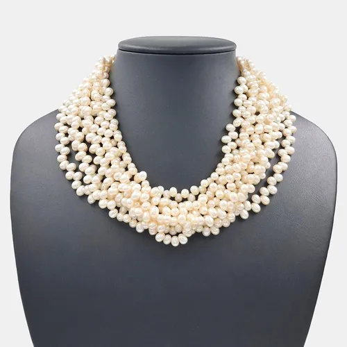 Tiffany & Co. Torseid Pearl Sterling Silver Necklace