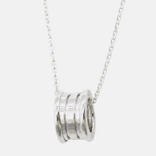 Bvlgari B.zero1 2 Band 18K White Gold Necklace