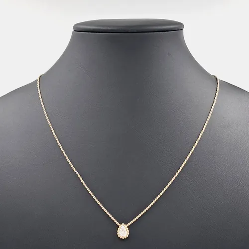 Boucheron Serpent Boheme 18k Rose Gold Diamond Pendant Necklace