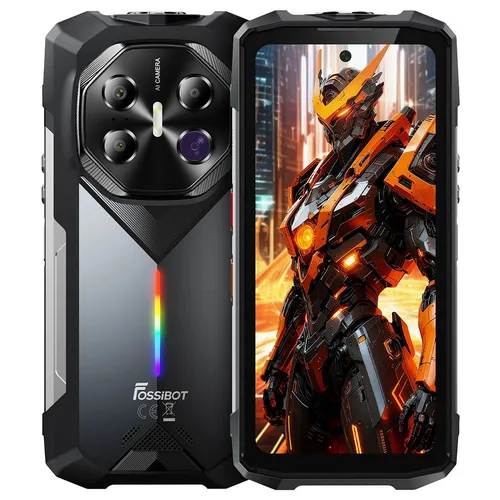 "FOSSiBOT F113 5G Rugged Smartphone, 36GB RAM + 256GB ROM, 6.78"" 120Hz FHD+ Screen, 20000mAh Battery, 33W Fast Charging, 64MP Night Vision & 50MP Camera, 50m Flashlight, Dual SIM"