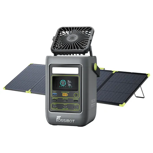FOSSiBOT FDC300 Portable Power Station + SP200 Pro Solar Panel