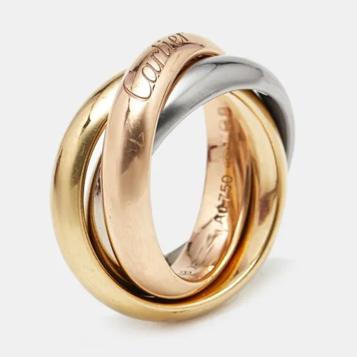 Cartier Trinity 18k Three Tone Gold Band