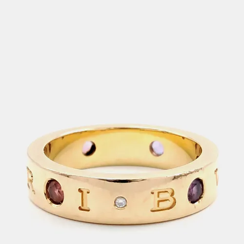 Bvlgari B.Zero1 18k Yellow Gold Diamond