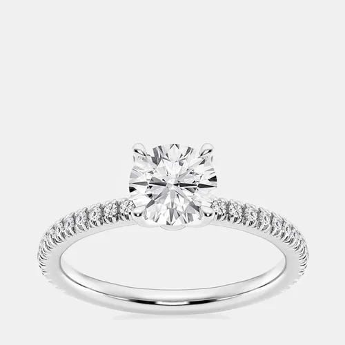 14K White Gold Lab Grown Diamond