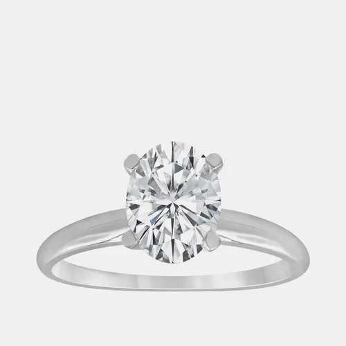 0.75ct 14k White Gold Lab Grown Diamond