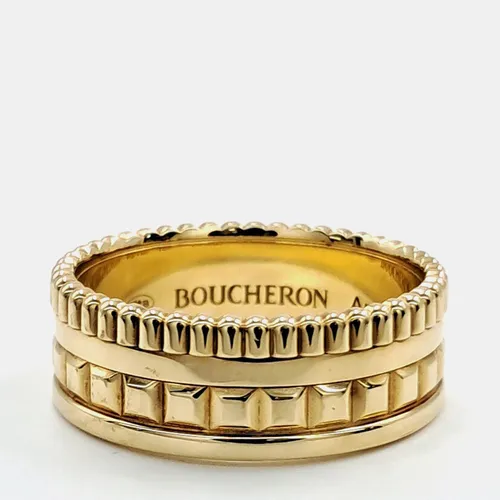 Boucheron Quatre Radiant 18k Yellow Gold Ring