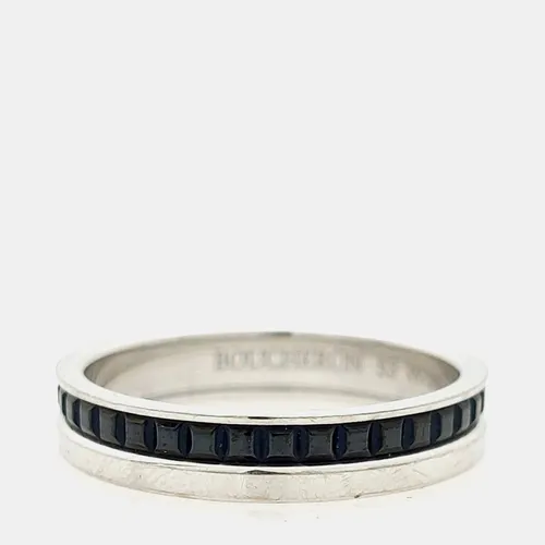 Boucheron Quatre Black Edition 18k White Gold Ring