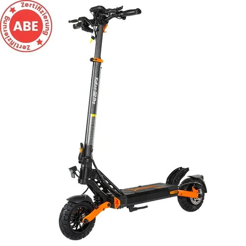 KuKirin G2 Pro ABE Electric Scooter, 500W Motor, 48V 15.6Ah Battery, 9-Inch Vacuum Tires, 20km/h Max Speed, 65km Range, Dual Disc Brakes, 19° Climbing Angle, IP54 Waterproof, 120kg Load