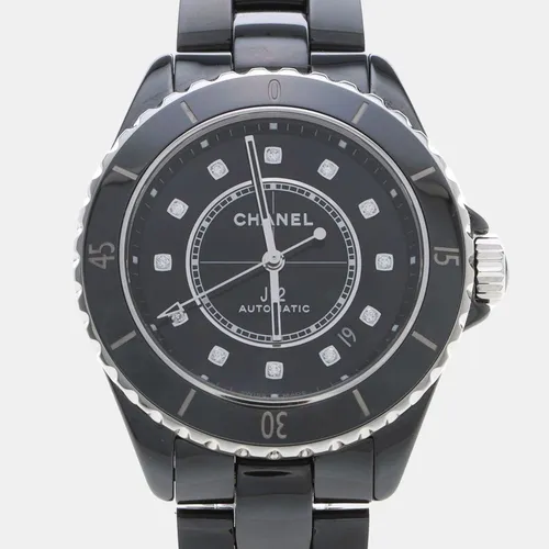 Chanel J12 H5702 Black Stainless Steel, Diamond, Ceramic Automatic Women Wristwatch 39mm