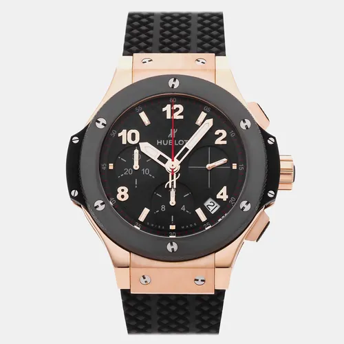 Hublot Big Bang 341.PB.131.RX Black Rose Gold Automatic Men's Wristwatch 41mm