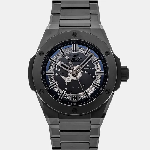 Hublot Big Bang Integrated 456.CX.0140.CX Black Ceramic Automatic Men's Wristwatches 40mm