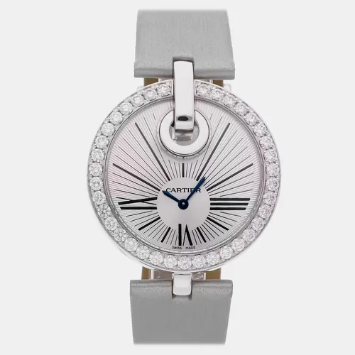 Cartier Captive de Cartier WG600012 Silver White Gold, Diamond Quartz Women's Wristwatch 35mm