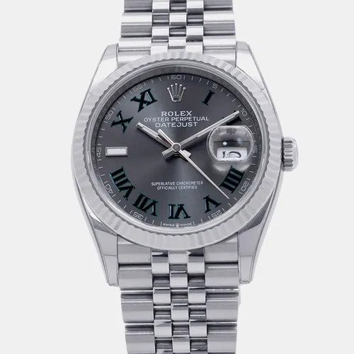 Rolex Datejust 126234 Slate 18K White