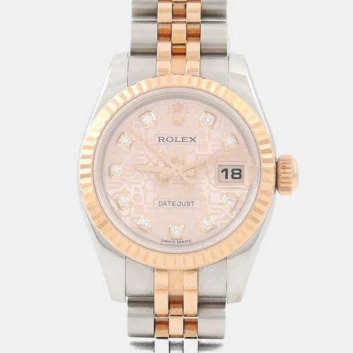 Rolex Datejust 179171 Pink 18K Rose Gold,