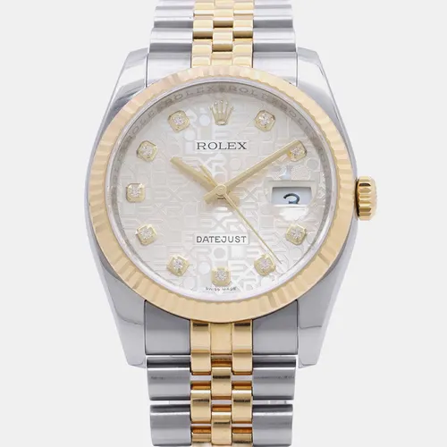 Rolex Datejust 116233G Silver Stainless