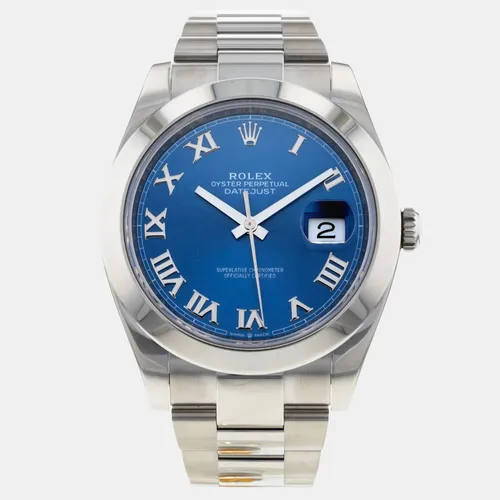 Rolex Datejust 41 126300 Blue Stainless