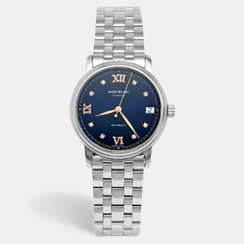 Montblanc Tradition 129643 Blue Dial