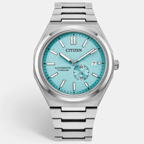 Citizen Zenshin NJ0180-80M Light Green Dial Duratect / Super Titanium Men's Wristwatch 40 mm