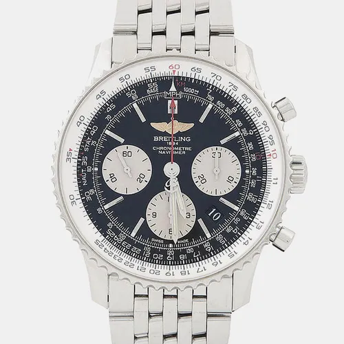 Breitling Navitimer AB0120 Black Stainless Steel Automatic Men's Watches 43mm
