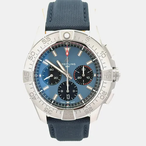 Breitling Avenger B01 Chronograph 44 AB0147101C1X1 Automatic Blue Stainless Steel Men's Wristwatch 44mm