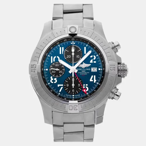 Breitling Avenger A24315101C1A1 Blue Stainless Steel Automatic Men's Wristwatch 45mm