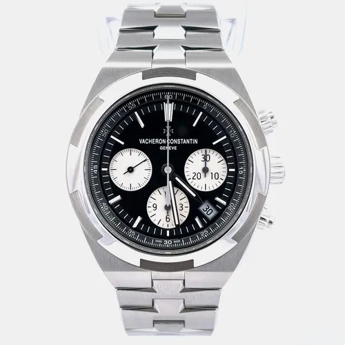 Vacheron Constantin Overseas 5500V/110A-B481 Black Stainless Steel Automatic Men's Wristwatch 42.5mm