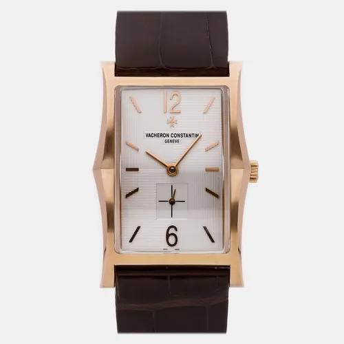 Vacheron Constantin Historiques 1954 81018/000R-9657 Brown Rose Gold Manual Winding Men's Wristwatch