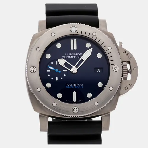 Panerai Submersible BMG-Tech PAM 692 Blue BMG-Tech & Titanium Automatic Men's Wristwatch 47mm