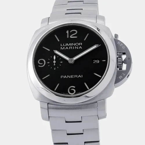Panerai Luminor Marina 1950 3 Days PAM00328 Black Stainless Steel Automatic Men's Wristwatch 44mm
