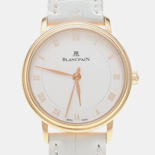 Blancpain Villeret 6102-3642 Automatic Rose Gold Women's Wristwatch 29 mm