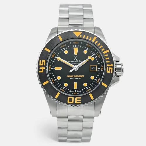 Bernhard H. Mayer Wave Breaker 41701.738.6 Black Stainless Steel Men's Wristwatch 47 mm